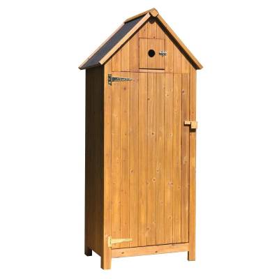 Outdoor-Holzschrank Useful 3 - 77x54x197 cm