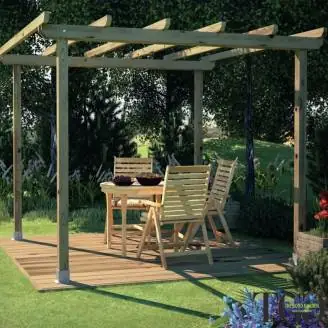 Abdeckplanen für Pergola 3x3, Farbe ECRÙ