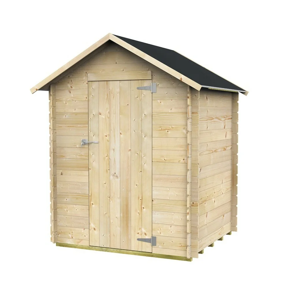 Holzhäuser - Mario 146x130 Holz Gartenhaus Box mit...