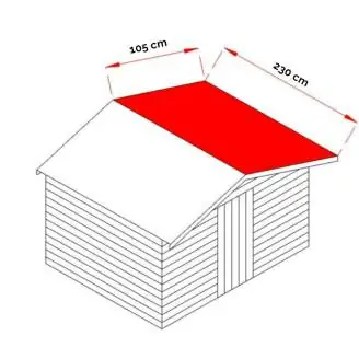 Holzhäuser - Franco 178X218 cm Gartenholzhaus mit...