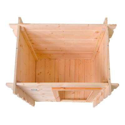 Hundehütte Lilly 98x77cm Outdoor aus Holz