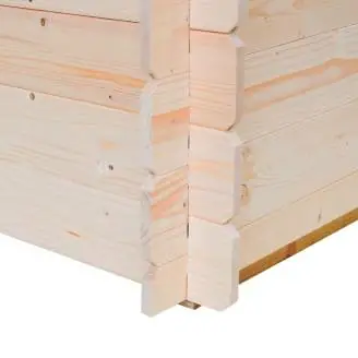 Giunone Outdoor-Holztruhe, 98x60x54H cm