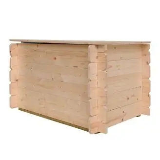 Giunone Outdoor-Holztruhe, 98x60x54H cm