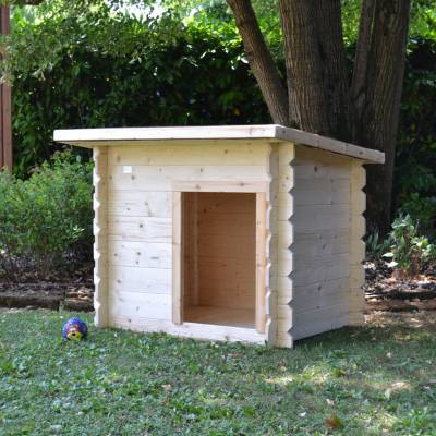 Hundehütte Lilly 98x77cm Outdoor aus Holz