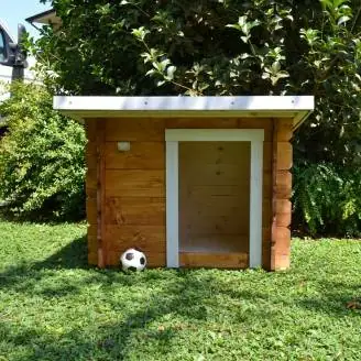 Hundehütte Lilly 98x77cm Outdoor aus Holz