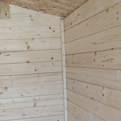 Holzhäuser - Holzgartenhaus Carlotta 3x3 m mit...