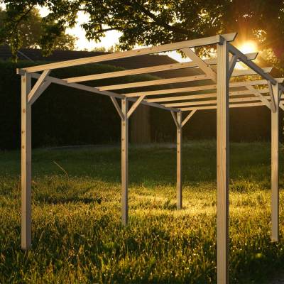 Pergolen und Pavillons – 3x5 Holzpergola für den Außenbereich und Garten in P...