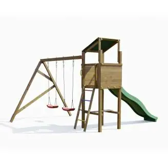 Autoklavierter Holzspielplatz Playland Swing TGG Play