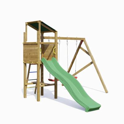 Autoklavierter Holzspielplatz Playland Swing TGG Play