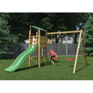 Autoklavierter Holzspielplatz Playland Swing TGG Play