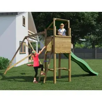 Autoklavierter Holzspielplatz Playland Swing TGG Play