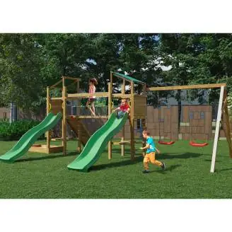 Autoklavierter Holzspielplatz Playland SunFest TGG Play