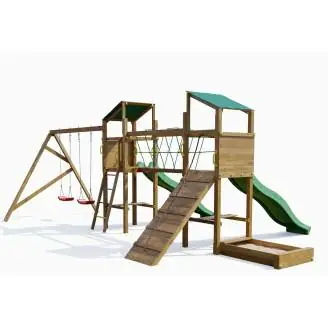 Autoklavierter Holzspielplatz Playland SunFest TGG Play