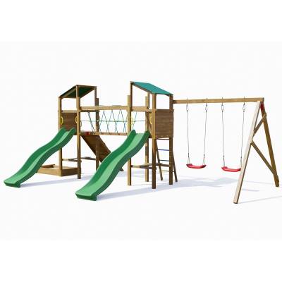 Autoklavierter Holzspielplatz Playland SunFest TGG Play