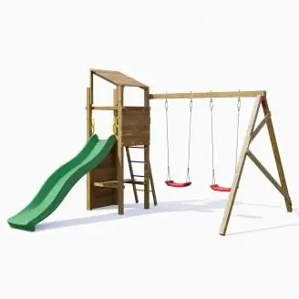 Autoklavierter Holzspielplatz Playland FlipFlop TGG Play