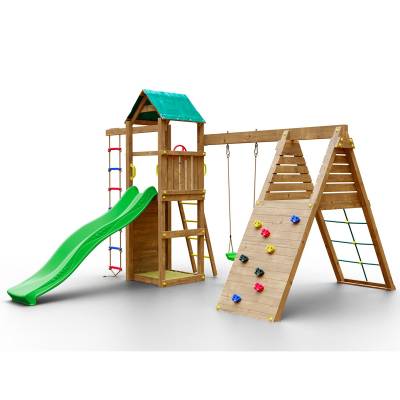 Autoklavierter Gartenspielplatz aus Holz Woody Gym TGG Play