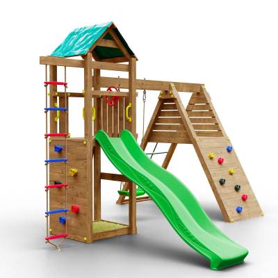 Autoklavierter Gartenspielplatz aus Holz Woody Gym TGG Play