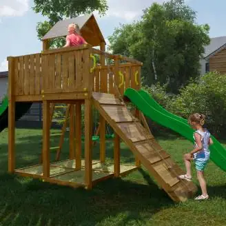 Autoklavierter Holzspielplatz Woody Tree House TGG Play