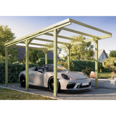 Holzpergola 3x5 CarPort Autounterstand und Schatten